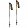 Bâtons De Marche 4 Brins COMPACT Gris Fizan (la Paire)
