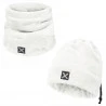 Bonnet Tour De Cou 2 En 1 COLLAR POLAR CAP Blanc Montura