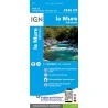 Carte TOP 25 IGN 3336 OT LA MURE