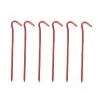 Lot De 6 Piquets De Tente HEXAGON PIN Rouge 19cm Vaude