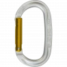 Mousqueton Simple Alu Oval PILLAR PRO Gris-jaune Climbing Technology