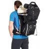 Porte-bébé De Randonnée SHUTTLE PREMIUM Noir Avec Pare-soleil Inclus Vaude 3 Porte-bébé De Randonnée SHUTTLE PREMIUM Noir Avec Pare-soleil Inclus Vaude – Image 3