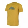 Tee-shirt Homme Laine Mérinos AIR PT EXPLORE Moutarde SENSOR