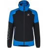 Veste Softshell Homme WIND REVOLUTION HOODY JACKET 9026 Noir-bleu Montura